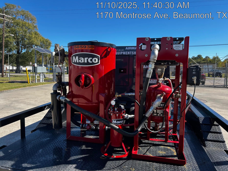 2025 TEXAS PRIDE TRAILERS 18'-20' Lowboy Sand Blasting Unit