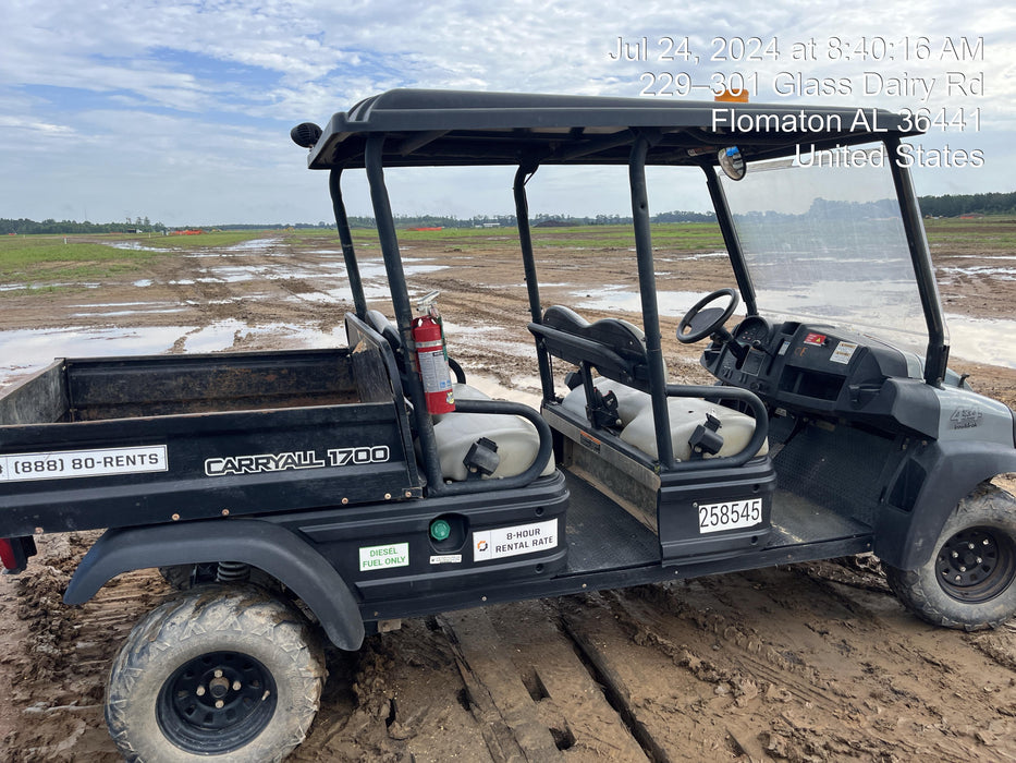 2023 Club Car CA1700D Canopy, Diesel, 4 Passenger