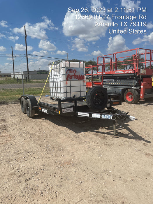 2023 BUCK DANDY 16' Light Duty Tilt Car Hauler