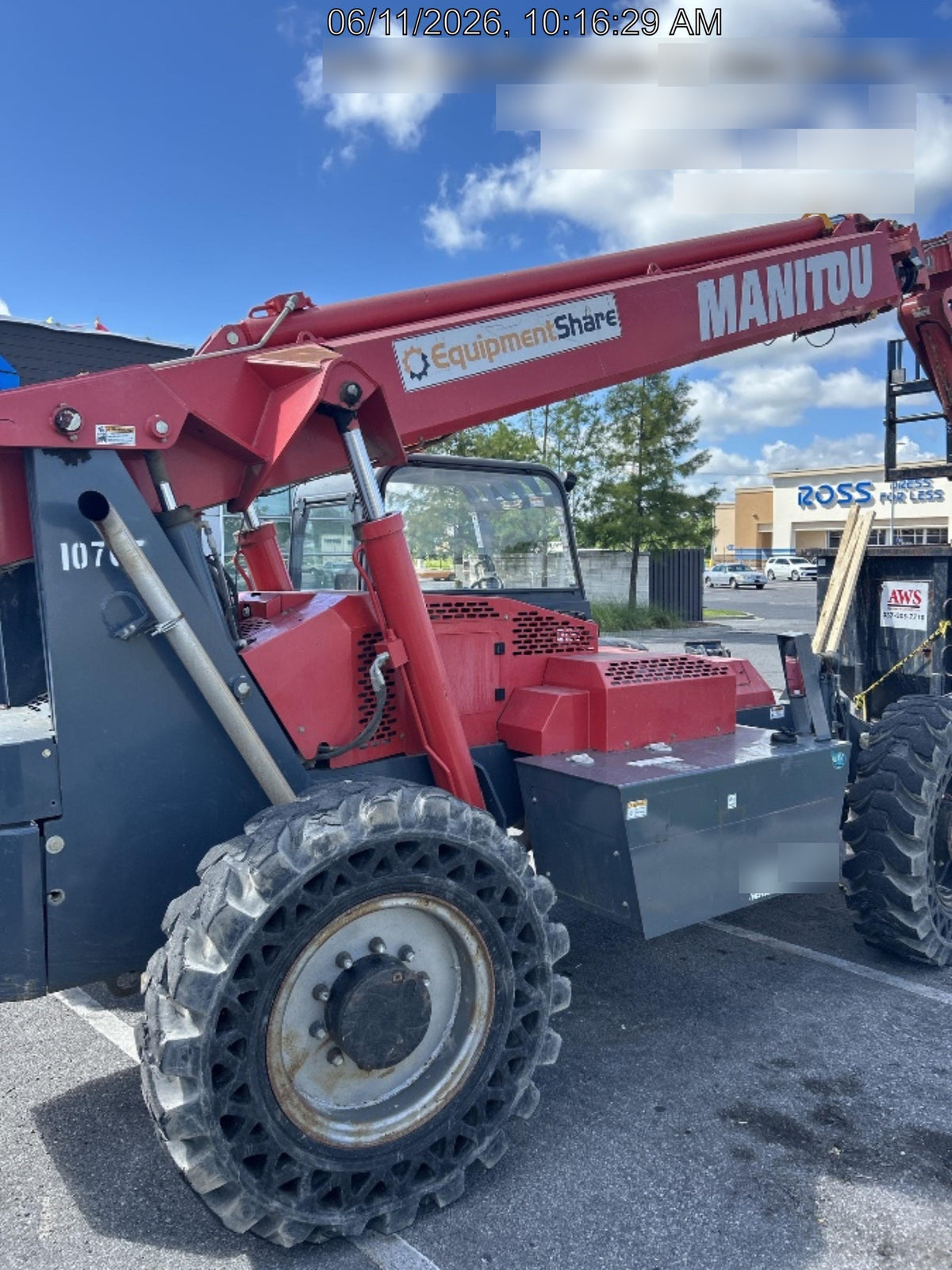2018 MANITOU MTA10055