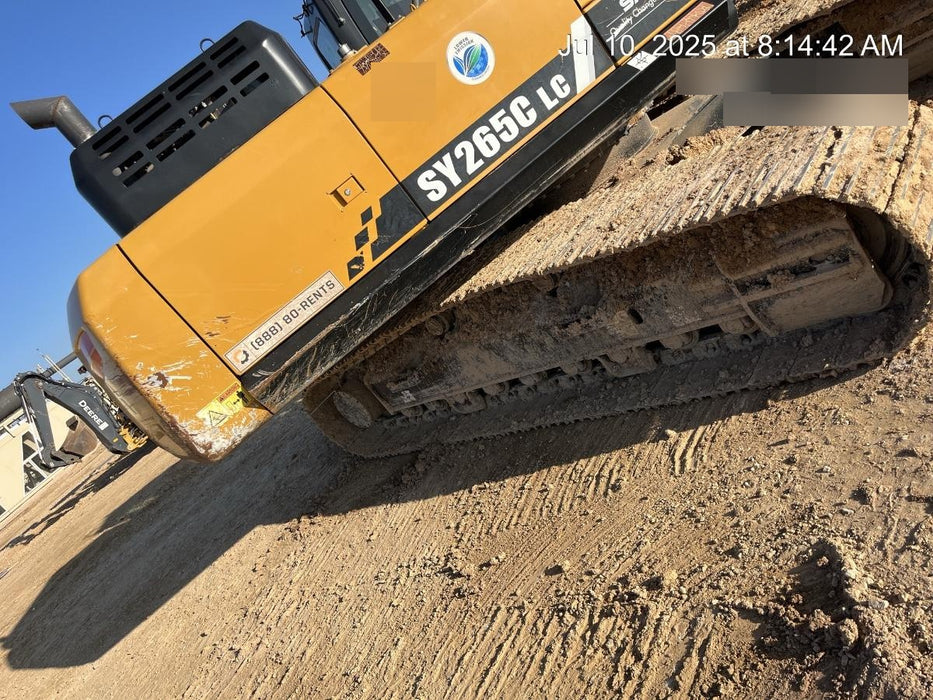 Sany SY265C SY265 Tier 4 - Cab, Hydraulic QC,  Buckets: 48" , Hydraulic Hammer 5,000lb impact class