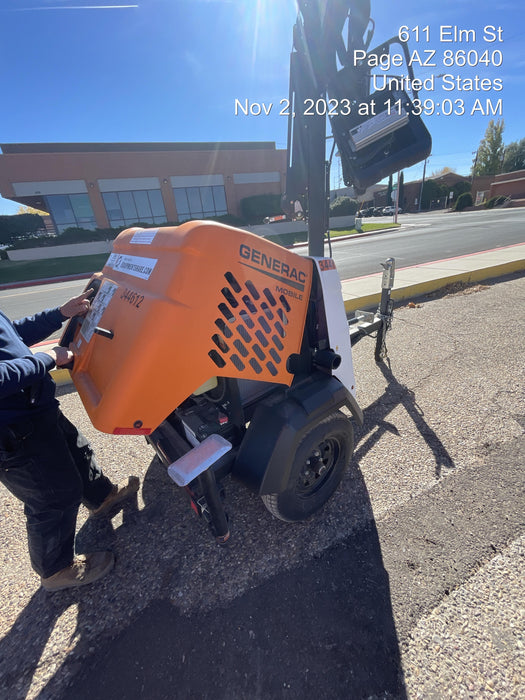 2023 Generac MLT2 Diesel, Flex Switch 120V Input, Powerzone Controller, (4) 320W LED Lights, 4kW Generator, 39.9 Gal Fuel Tank, 2" Ball, T3