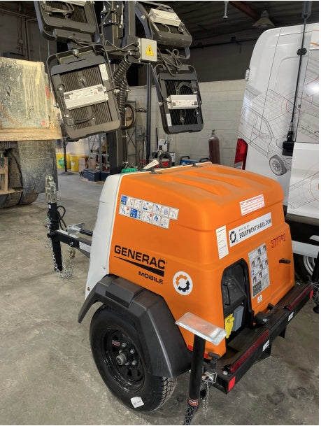 2023 Generac MLT2 Diesel, Flex Switch 120V Input, Powerzone Controller, 
(4) 320W LED Lights, 4kW Generator, 39.9 Gal Fuel Tank, 2" Ball, T3