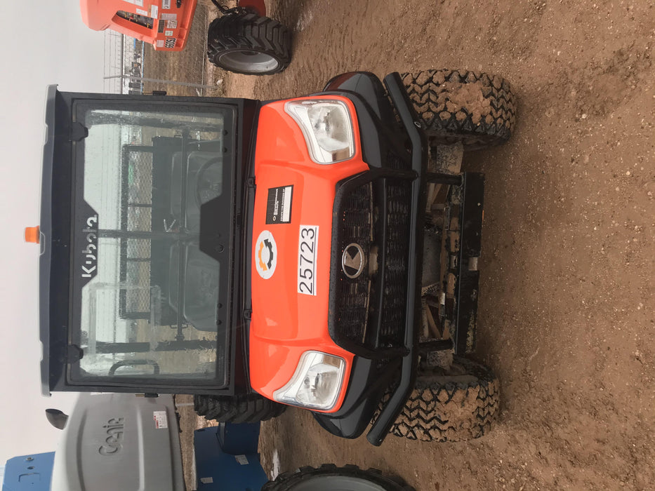2019 Kubota RTV-X1140 4wd Utility Cart, LED Strobe, Windshield Tempered Glass, Pastic Canopy, Wire Harness Kit, Backup Alarm