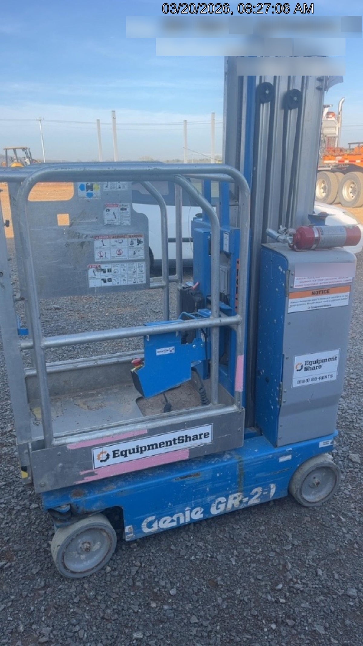 2020 GENIE GR-20