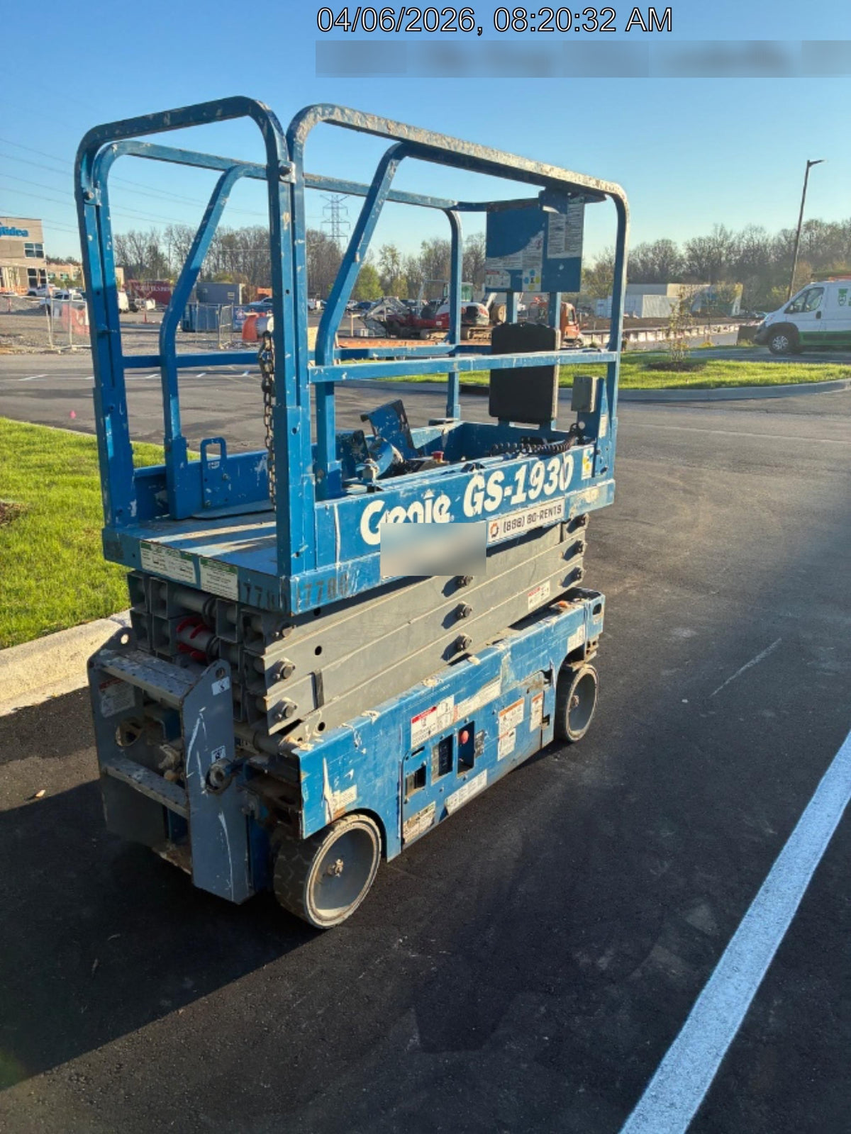 2018 Genie GS-1930 Genie GS-1930 w/Fixed Rail, Chain Entry