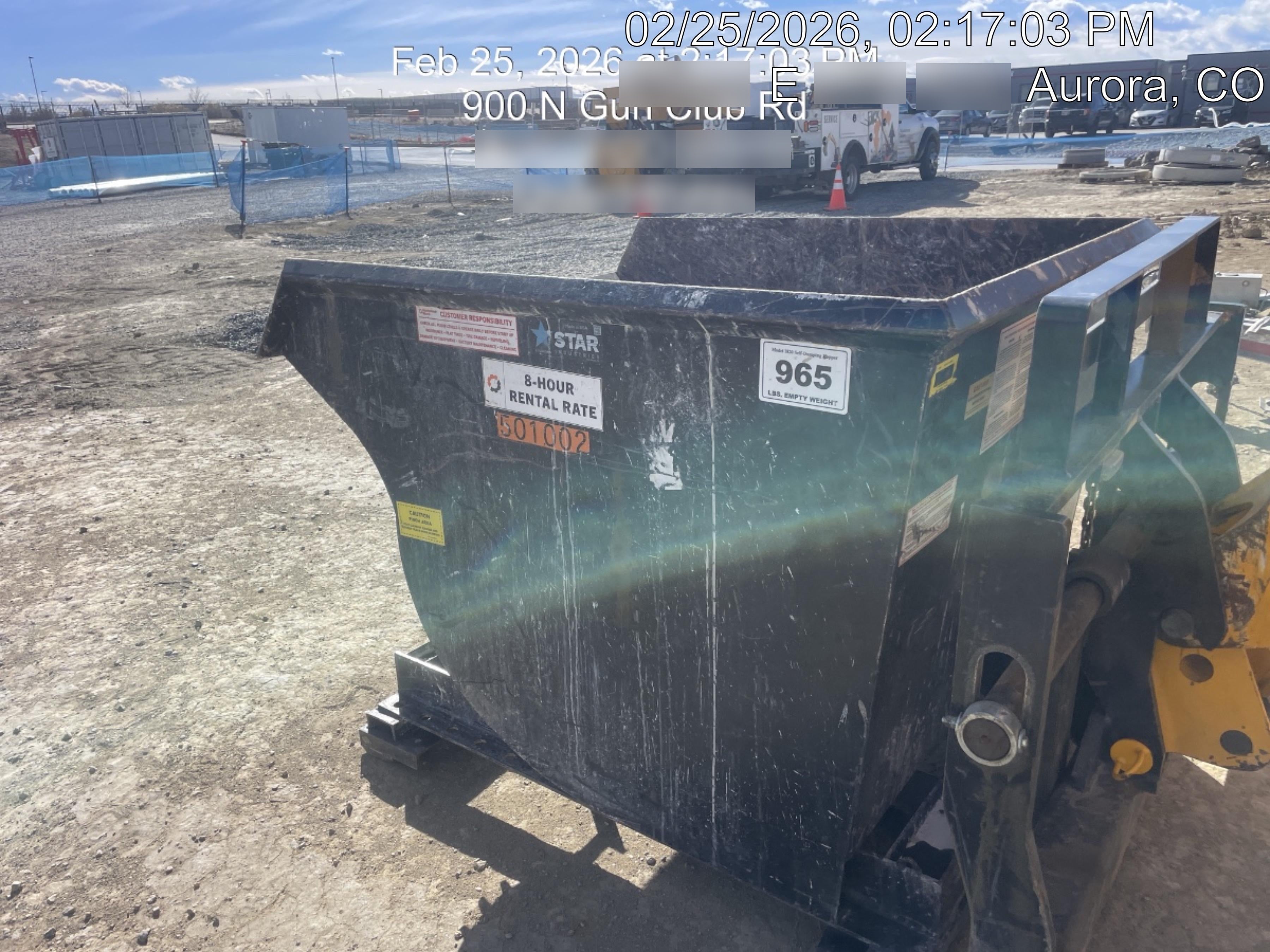 2025 STAR INDUSTRIES M-1820 - Self-Dump Hopper