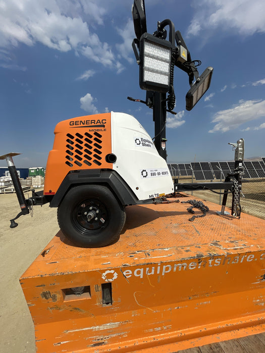 2023 Generac MLT2 Diesel, Flex Switch 120V Input, Powerzone Controller, 
(4) 320W LED Lights, 4kW Generator, 39.9 Gal Fuel Tank, 2" Ball, T3