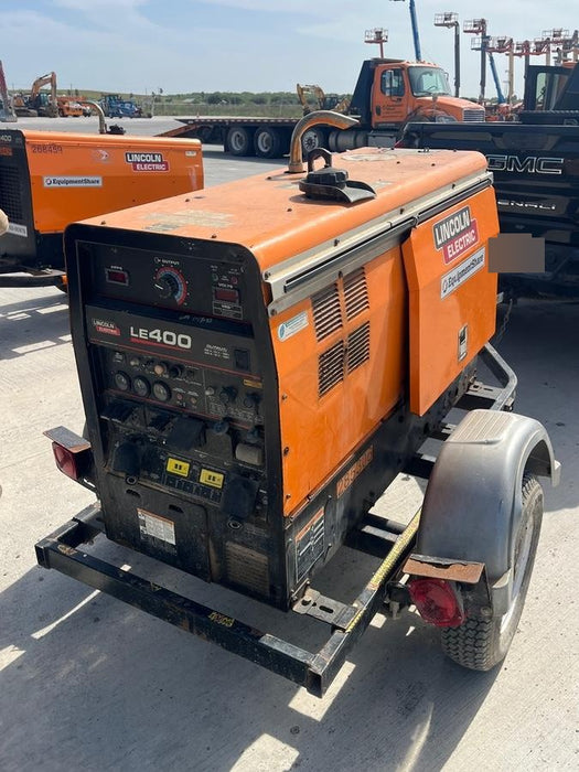 2022 Lincoln Electric LE400 Kubota V1505, Trlr, Cable Rack, Light Kit, ES Decals, T3