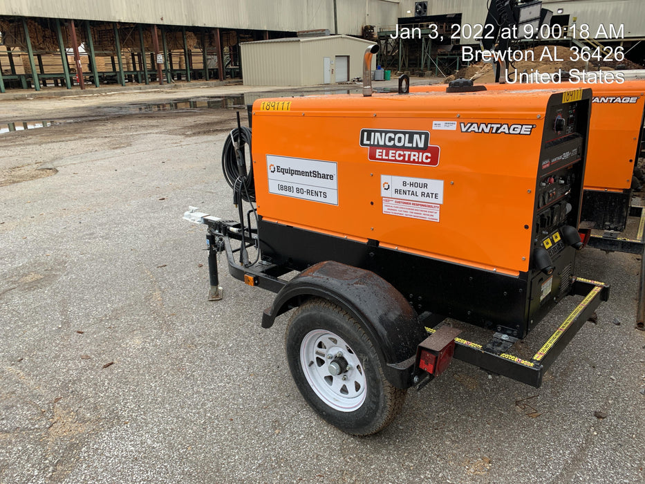 2021 Lincoln Electric Vantage 322 VANTAGE 322 READY-PAK 3