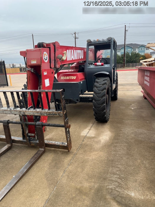 2018 Manitou MTA8044 MTA 8044 - 74 HP T4, Canopy, Worklights/Strobe, Beacon, 66" Carriage, 48" Forks, Solid Tires, Lift Hook, Aux Hydraulics