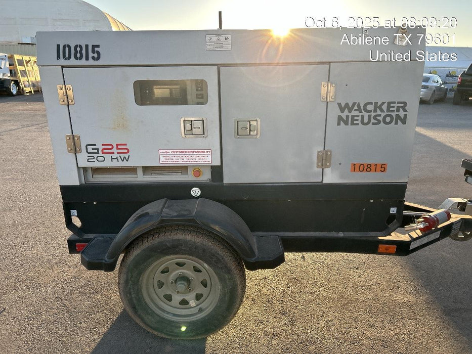 2018 WACKER NEUSON G25