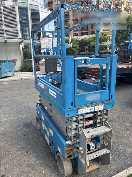 2020 Genie GS-1930 Solid Non Marking Tires, Beacon, Folding rails with half height swing gate