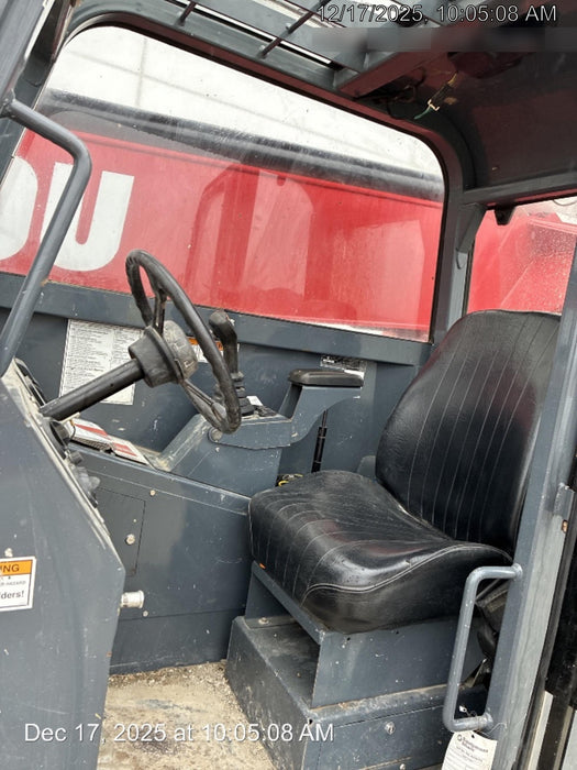 2018 Manitou MTA10055 Manitou MTA 10055 w/Cab/Heat/AC, Work Lights/Strobe, Aux Hyd, Solid Tires, Lift Hook, 66" Carriage, 60" Forks