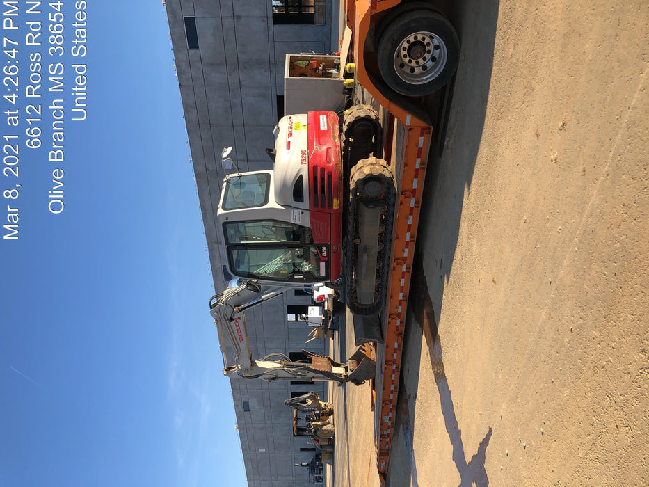 2019 Takeuchi TB290 Cab/Heat/AC Rubber tracks, Dozer blade, Travel alarm, Auxiliary hydraulics w/Manual QC, Hydraulic thumb, 18", 24", and 36" Buckets