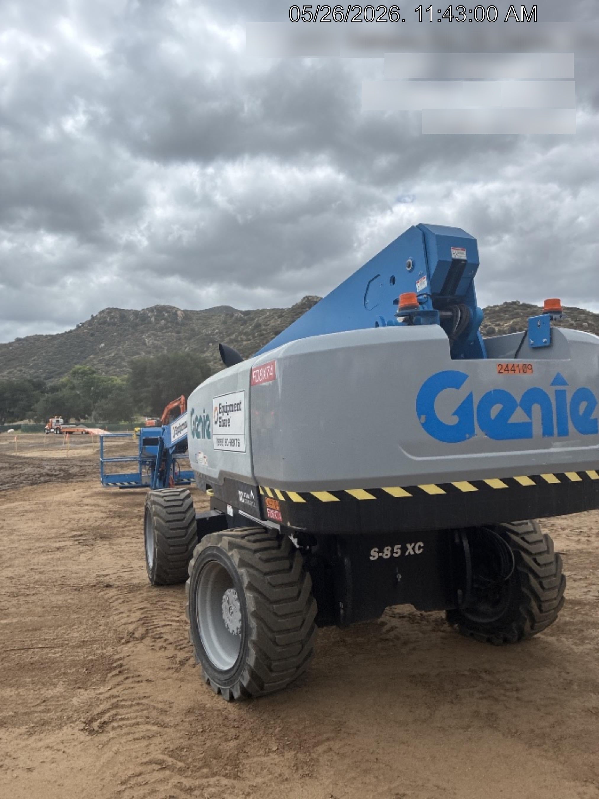 2022 GENIE S-85 XC