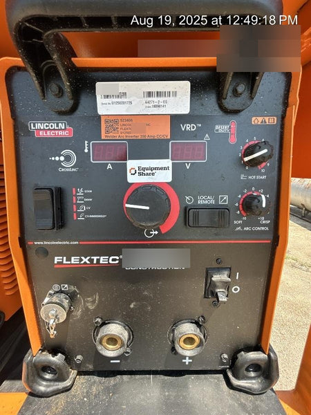 2025 LINCOLN ELECTRIC FLEXTEC 350X