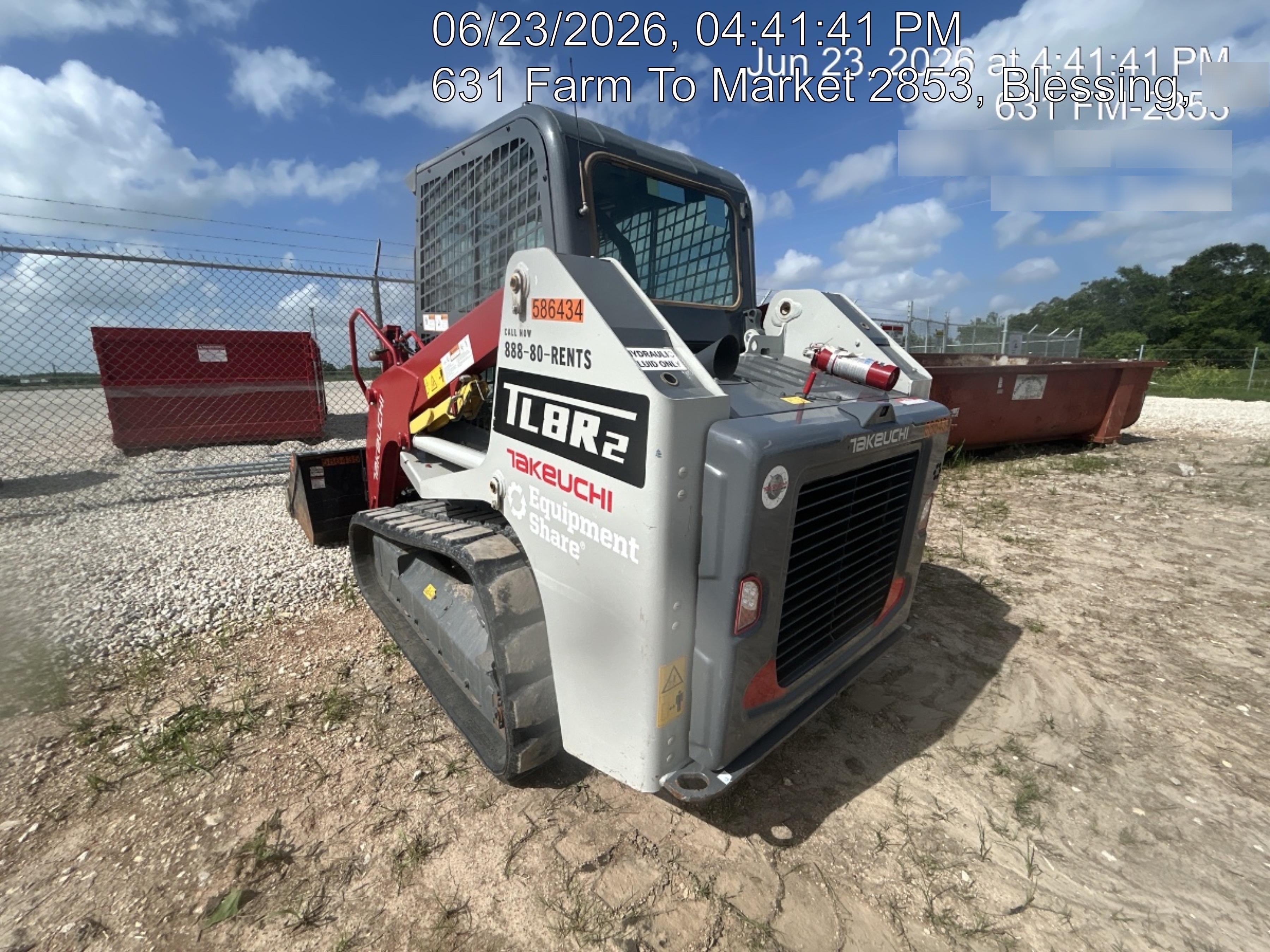 2025 TAKEUCHI TL8R2-CR