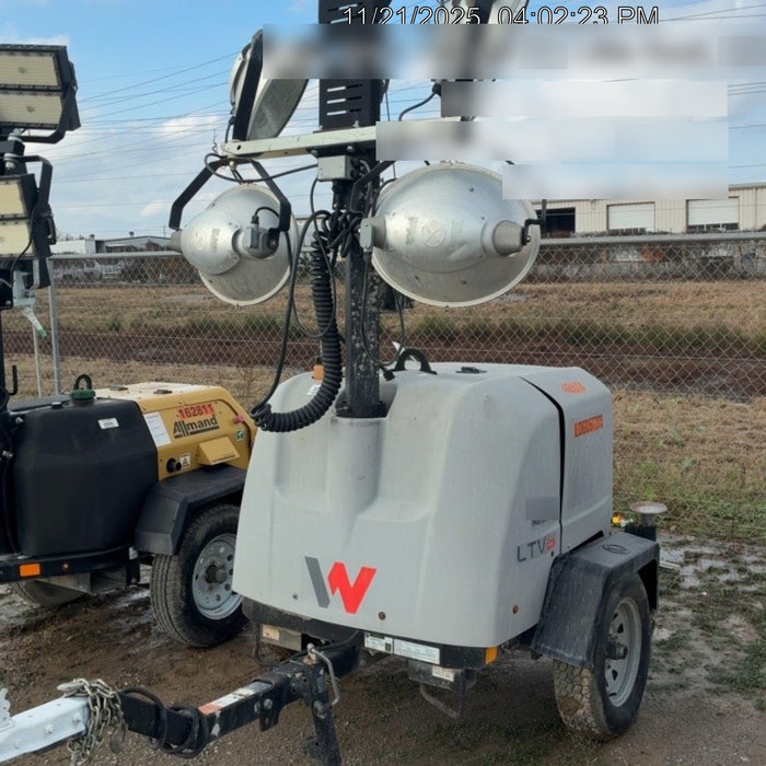 2019 Wacker Neuson LTV6L-MH Wacker Neuson LTV6L Mobile Light Tower w/Fuel Level Sensor Installed