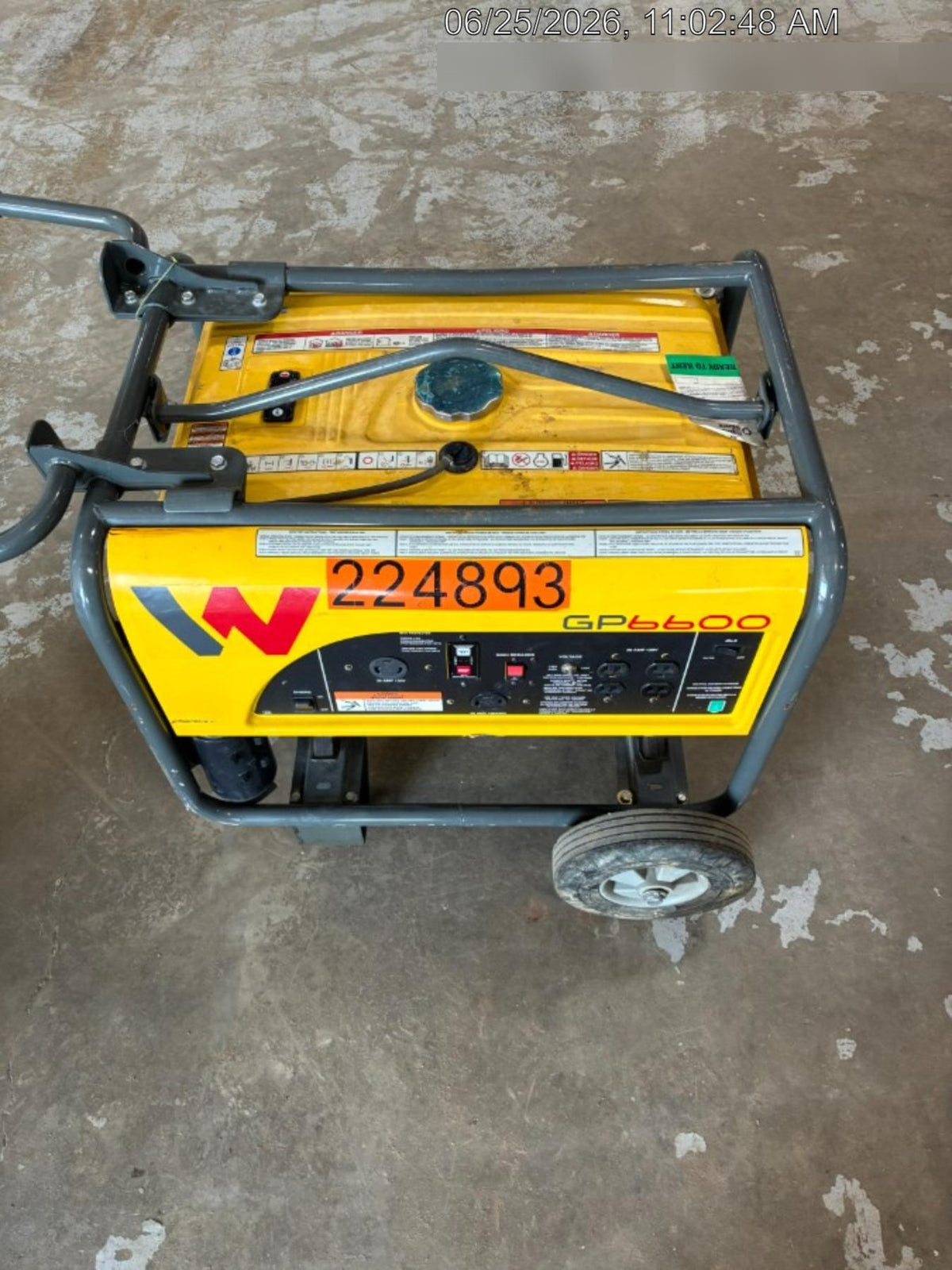 2022 WACKER NEUSON GP6600A