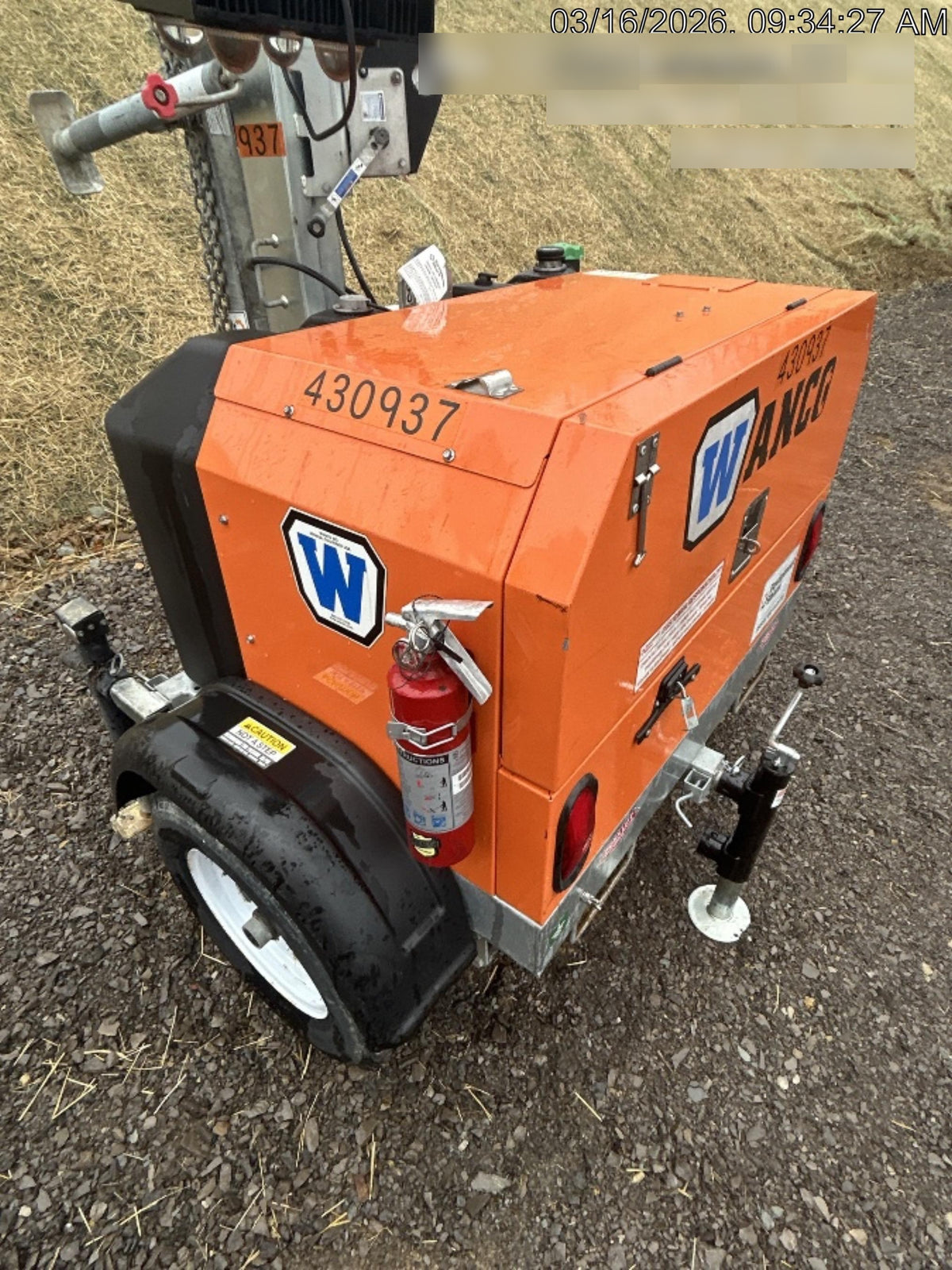 2024 Wanco WLTT-4MM4K Diesel, Deep Sea Controller, Shore Power Plug, Auto Start, (4) 350W LED Floodlights, 4kW Generator, 60 Gal Fuel Tank, 2" Ball, T3