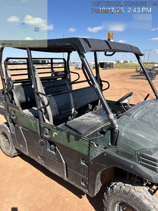 Kawasaki Mule PRO-DXT Movement Alarm, Beacon, Hard Top, ES Track Hardware