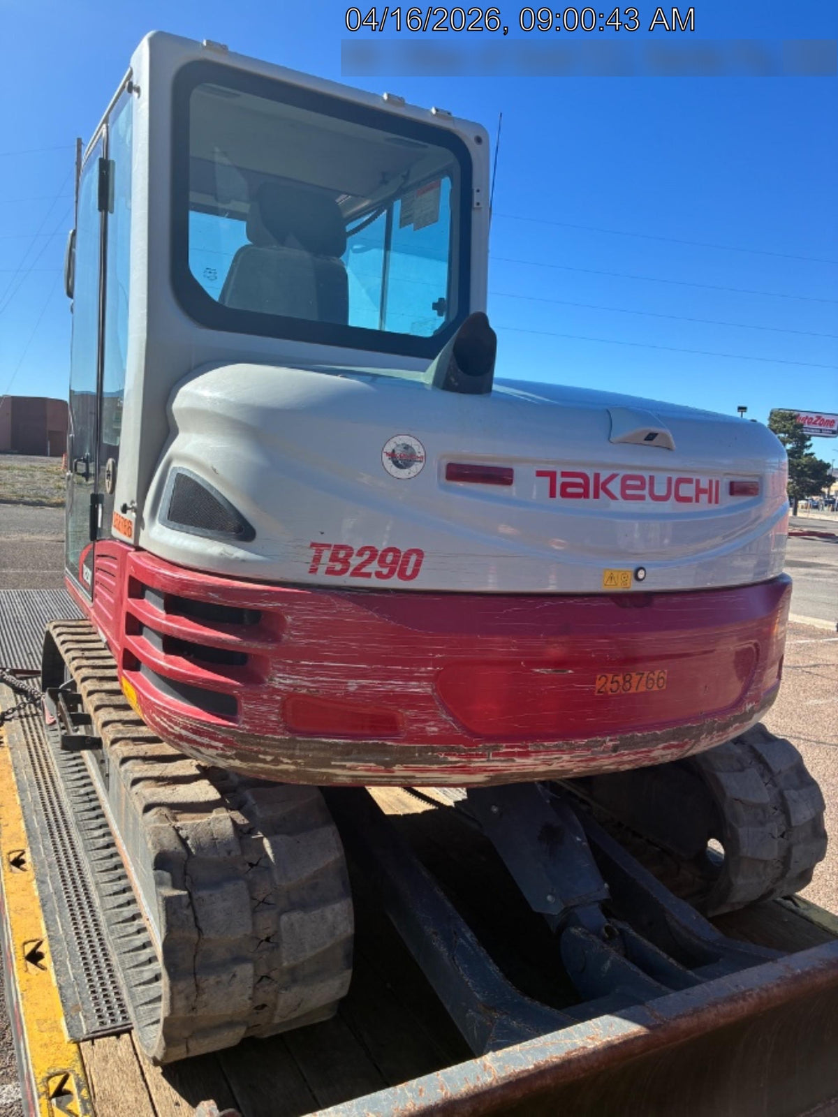 2022 TAKEUCHI TB290-CR