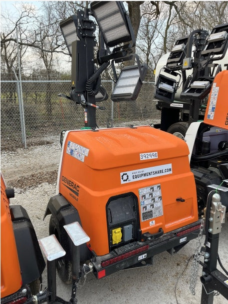 2024 Generac MLT2 Diesel, Flex Switch 120V Input, Powerzone Controller, 
(4) 320W LED Lights, 4kW Generator, 39.9 Gal Fuel Tank, 2" Ball, T3