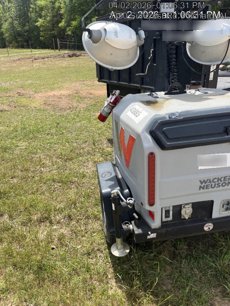 2019 Wacker Neuson LTV6L-MH Wacker Neuson LTV6L Mobile Light Tower w/Fuel Level Sensor Installed