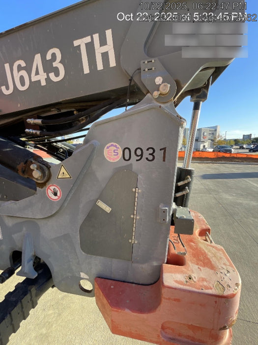 2016 SKYJACK SJ643 TH