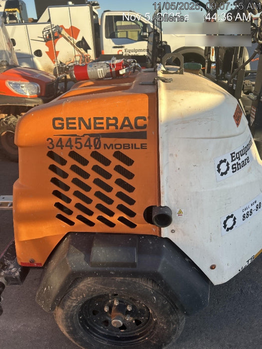2023 Generac MLT2 Diesel, Flex Switch 120V Input, Powerzone Controller, (4) 320W LED Lights, 4kW Generator, 39.9 Gal Fuel Tank, 2" Ball, T3