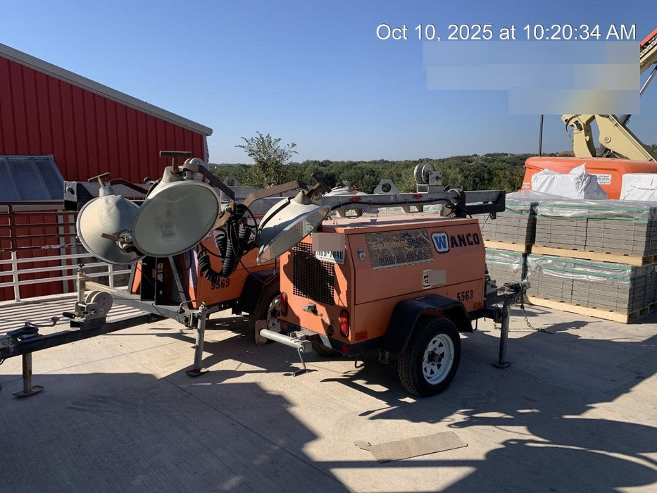 Wanco WLT-4M WANCO WLT-4M 6 kW Towable Light Generator