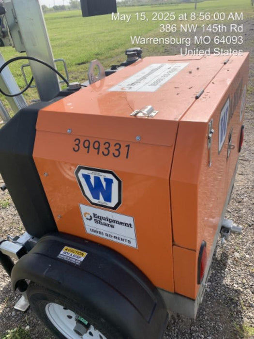 2024 Wanco WLTT-4MM4K Diesel, Deep Sea Controller, Shore Power Plug, Auto Start, (4) 350W LED Floodlights, 4kW Generator, 60 Gal Fuel Tank, 2" Ball, T3