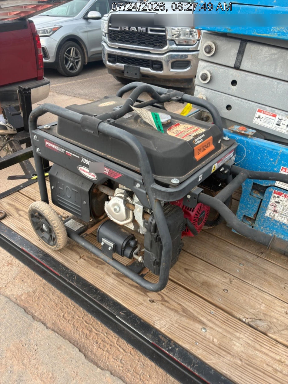 2022 Simpson SCGH8500 Honda GX390, 7KW
