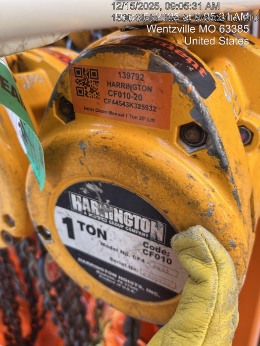 2021 HARRINGTON CF010-20