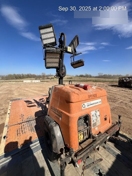 2024 Generac MLT2 Diesel, Flex Switch 120V Input, Powerzone Controller, 
(4) 320W LED Lights, 4kW Generator, 39.9 Gal Fuel Tank, 2" Ball, T3