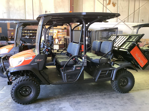 2021 Kubota RTV-X1140W-H Plastic Canopy, Windshield Acrylic Clear, LED Strobe Light, Wire Harness Kit, Back up Alarm