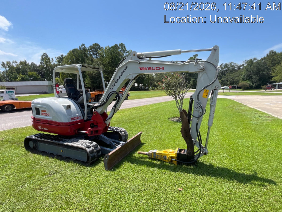 2025 TAKEUCHI TB250-2R