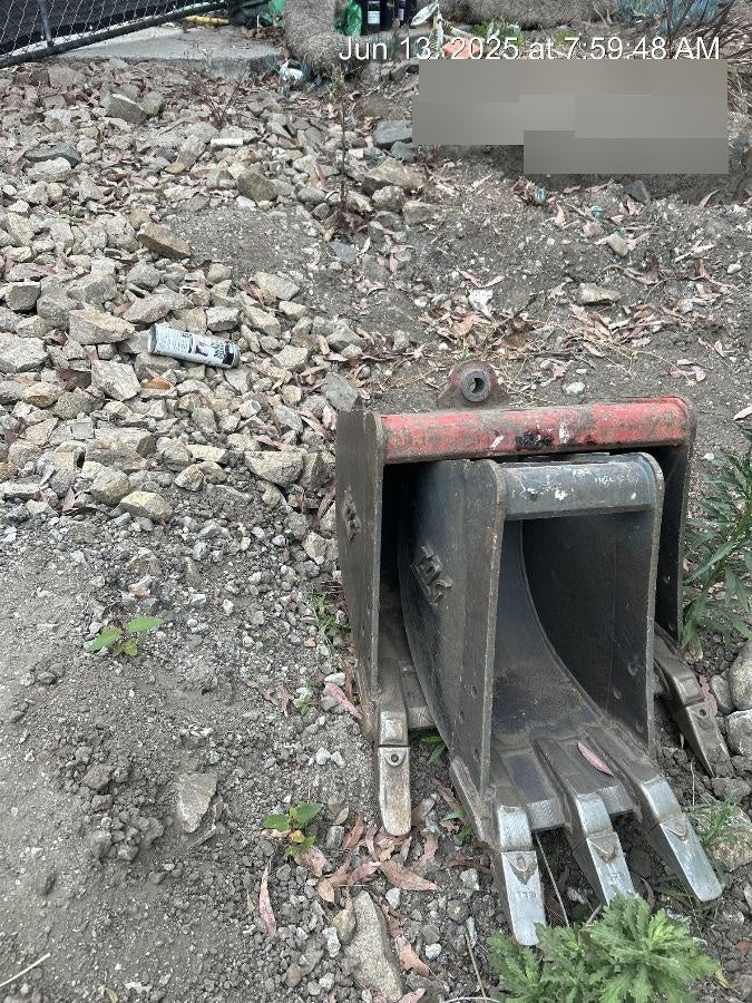 2024 TAG MANUFACTURING 12" Bucket, Mini Excavator - Tag
