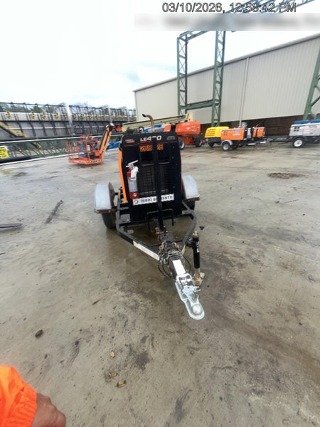 2022 Lincoln Electric LE400 Kubota V1505, Trlr, Cable Rack, Light Kit, ES Decals, T3