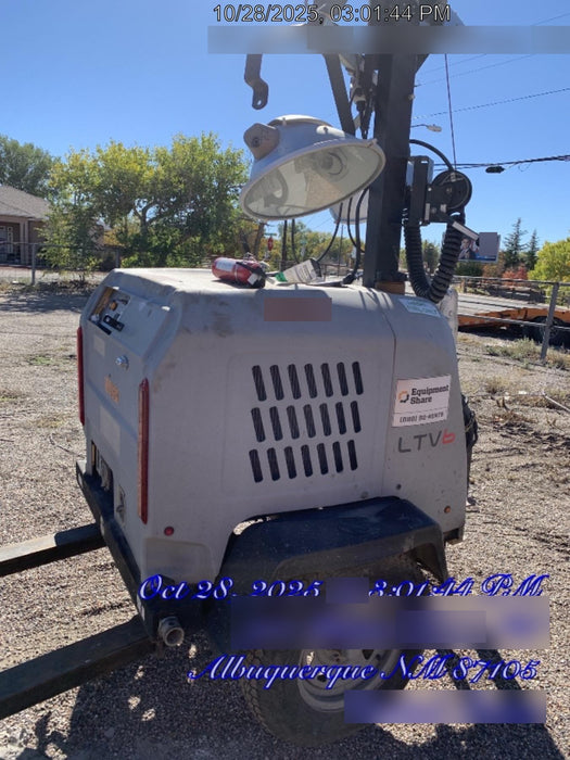2018 Wacker Neuson LTV6K-MH Wacker Neuson LTV6K Towable Light Tower