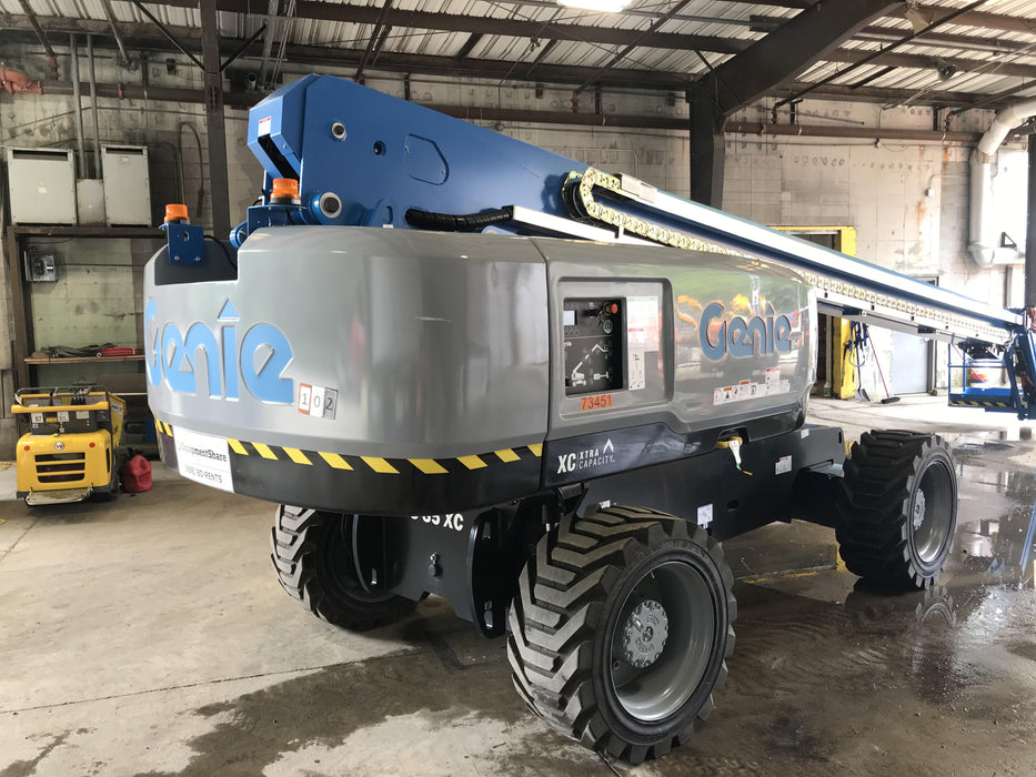 2020 Genie S-85 XC FF Tires, Beacon, 12kw Generator, Cold Weather Kit