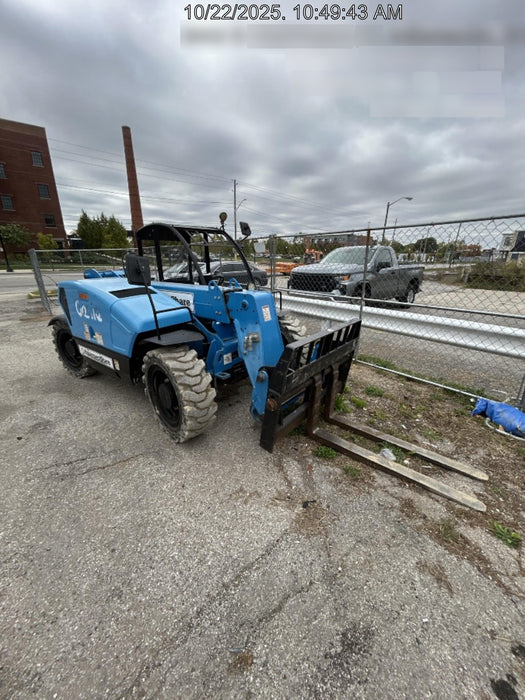 2019 Genie GTH-5519 Canopy, Solid RT Tires, LED Work Lights, Beacon 48" Carriage, 48" Forks