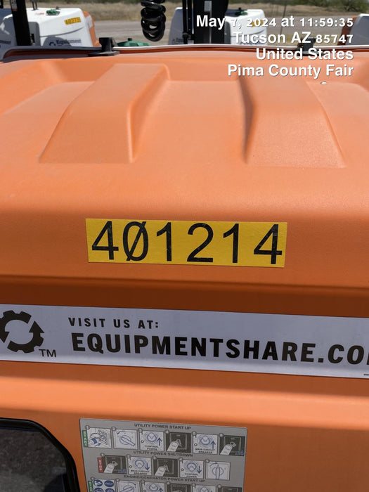 2024 Generac MLT2 Diesel, Flex Switch 120V Input, Powerzone Controller, 
(4) 320W LED Lights, 4kW Generator, 39.9 Gal Fuel Tank, 2" Ball, T3