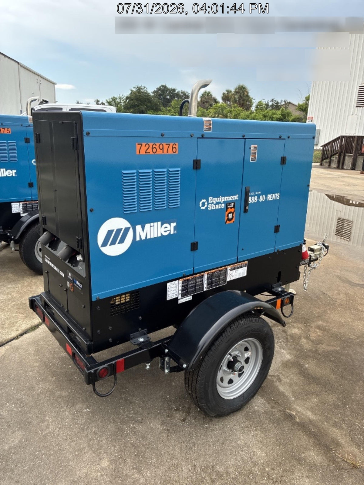2026 MILLER ELECTRIC BIG BLUE 500