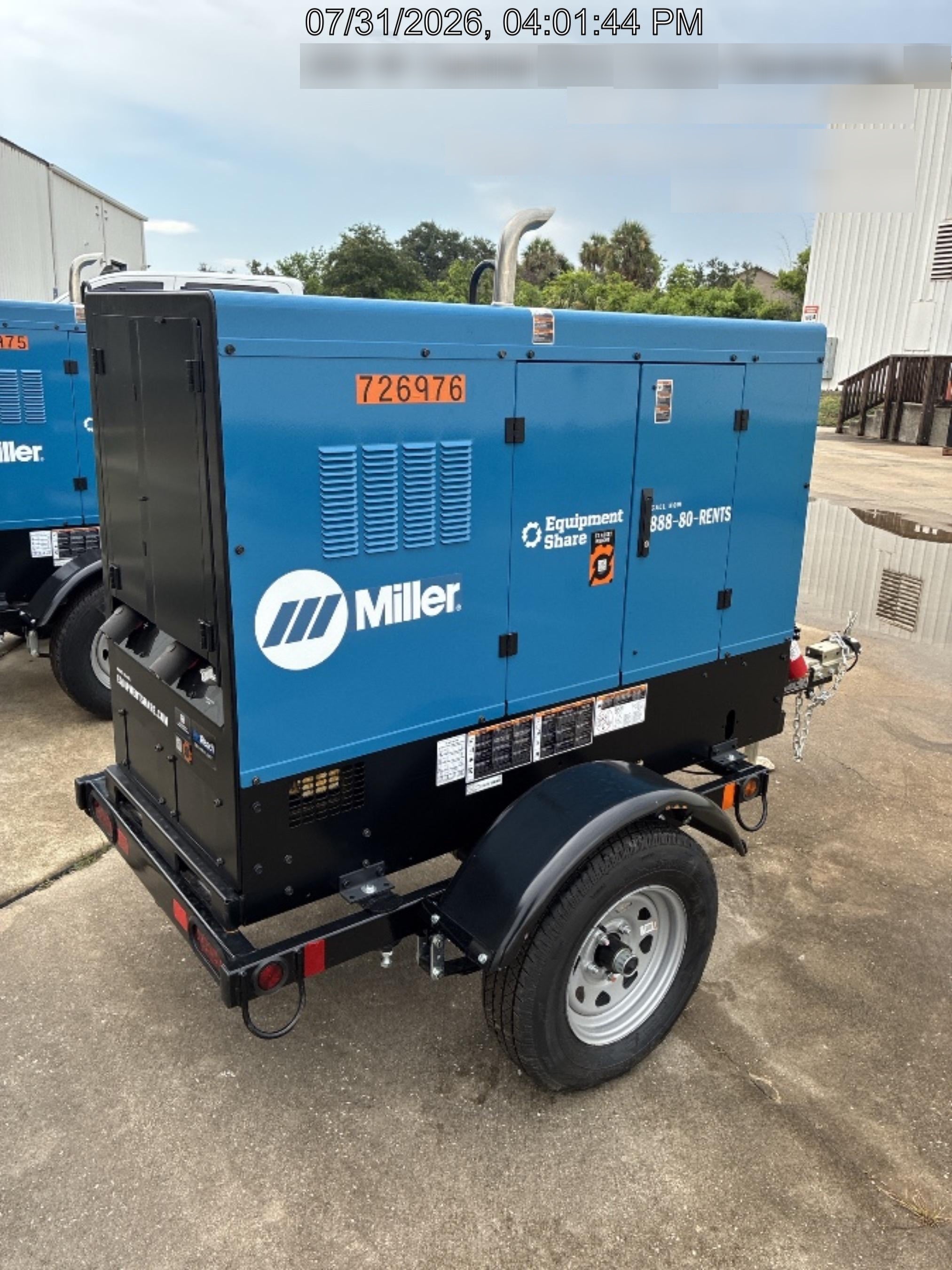 2026 MILLER ELECTRIC BIG BLUE 500