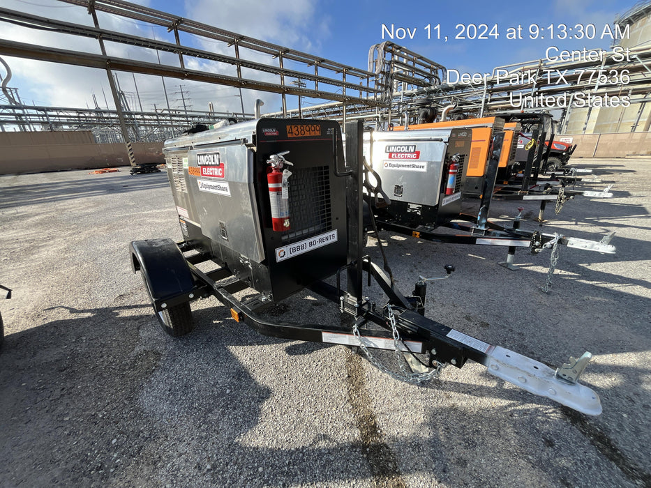 2024 Lincoln Electric LE400 Kubota V1505, Trlr, Cable Rack, Light Kit, ES Decals, T3