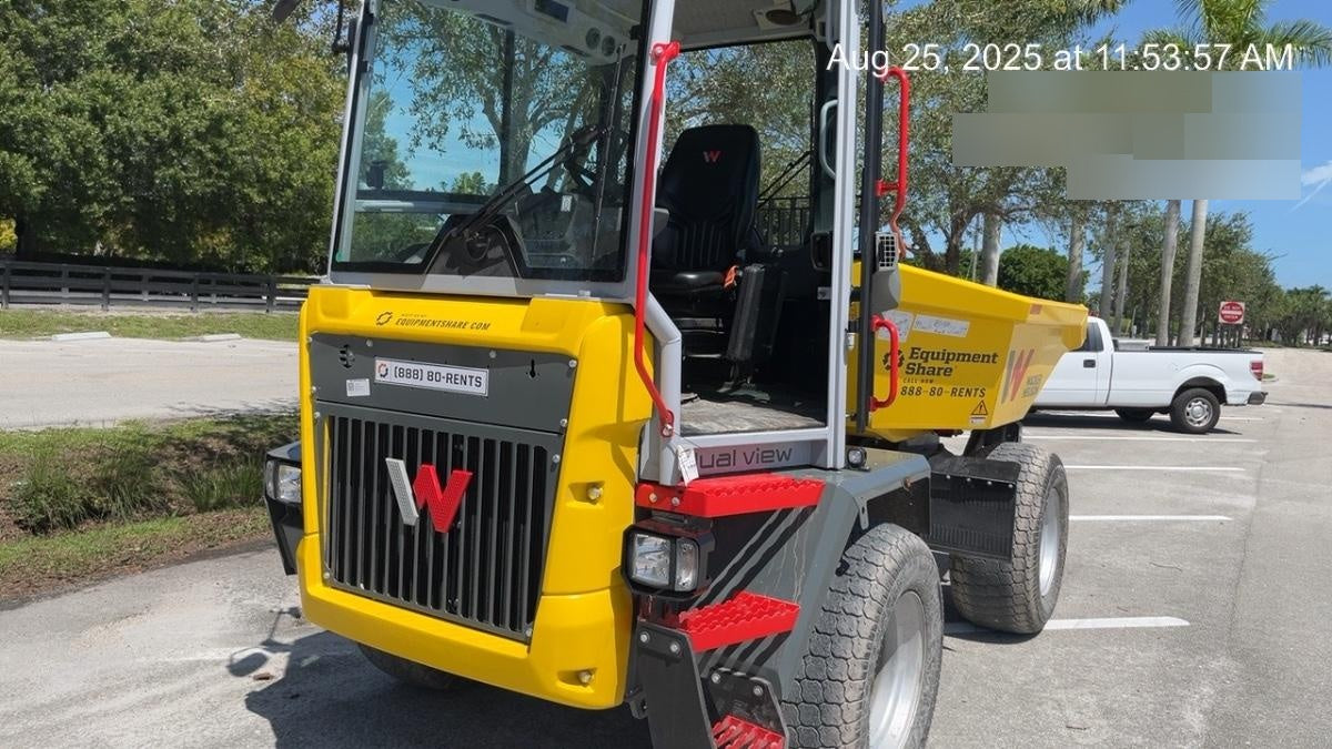 2025 WACKER NEUSON DV605 Cab Turf Tires