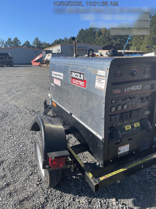 2024 Lincoln Electric LE400 Kubota V1505, Trlr, Cable Rack, Light Kit, ES Decals, T3