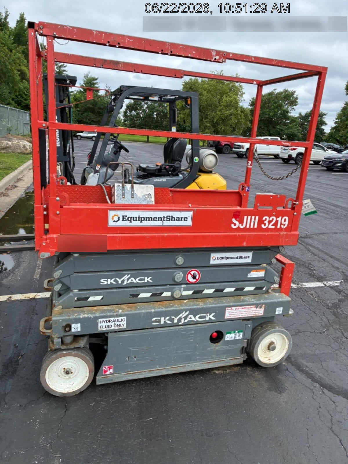 2019 Skyjack SJIII-3219 Standard w/Trojan Batteries
